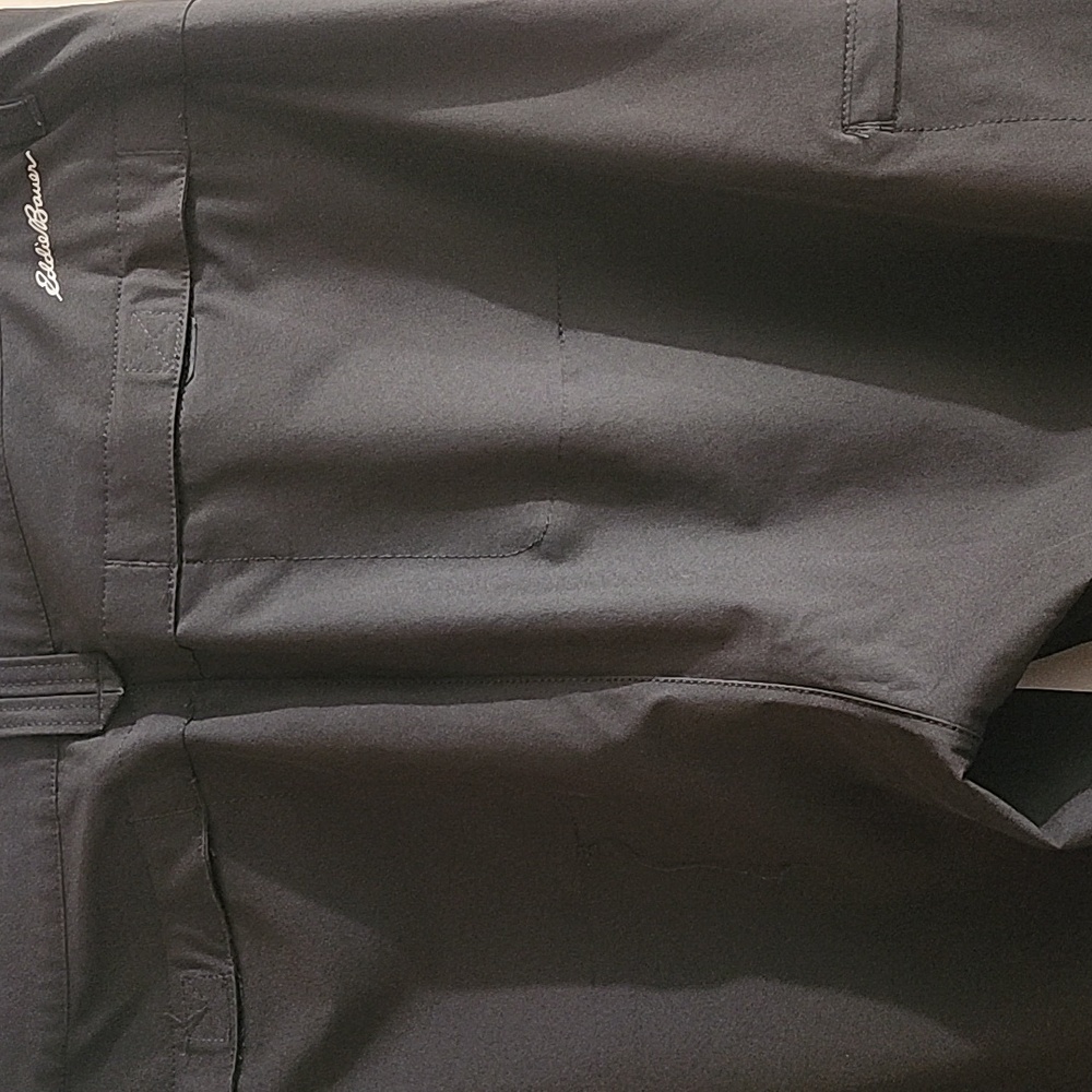 Eddie Bauer Convertible (Long To Capri) Hiking Pants, Size 14 Black - Picture 2 of 3